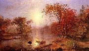 Albert Bierstadt Indian Summer on the Hudson River France oil painting artist